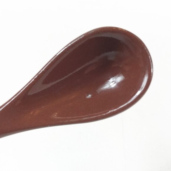 Vintage Hand Painted Terracotta Pot/Spoon-Traditional Terracotta France - Picture 10 of 11